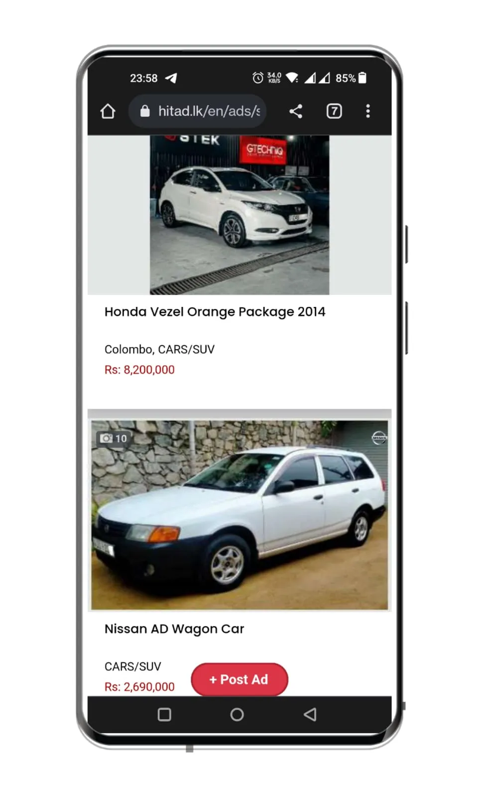 Vehicle Market Lanka -Buy&Sell | Indus Appstore | Screenshot