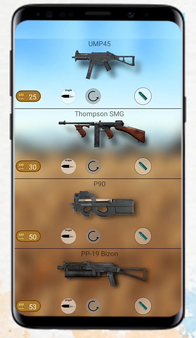 Video game weapon sounds | Indus Appstore | Screenshot