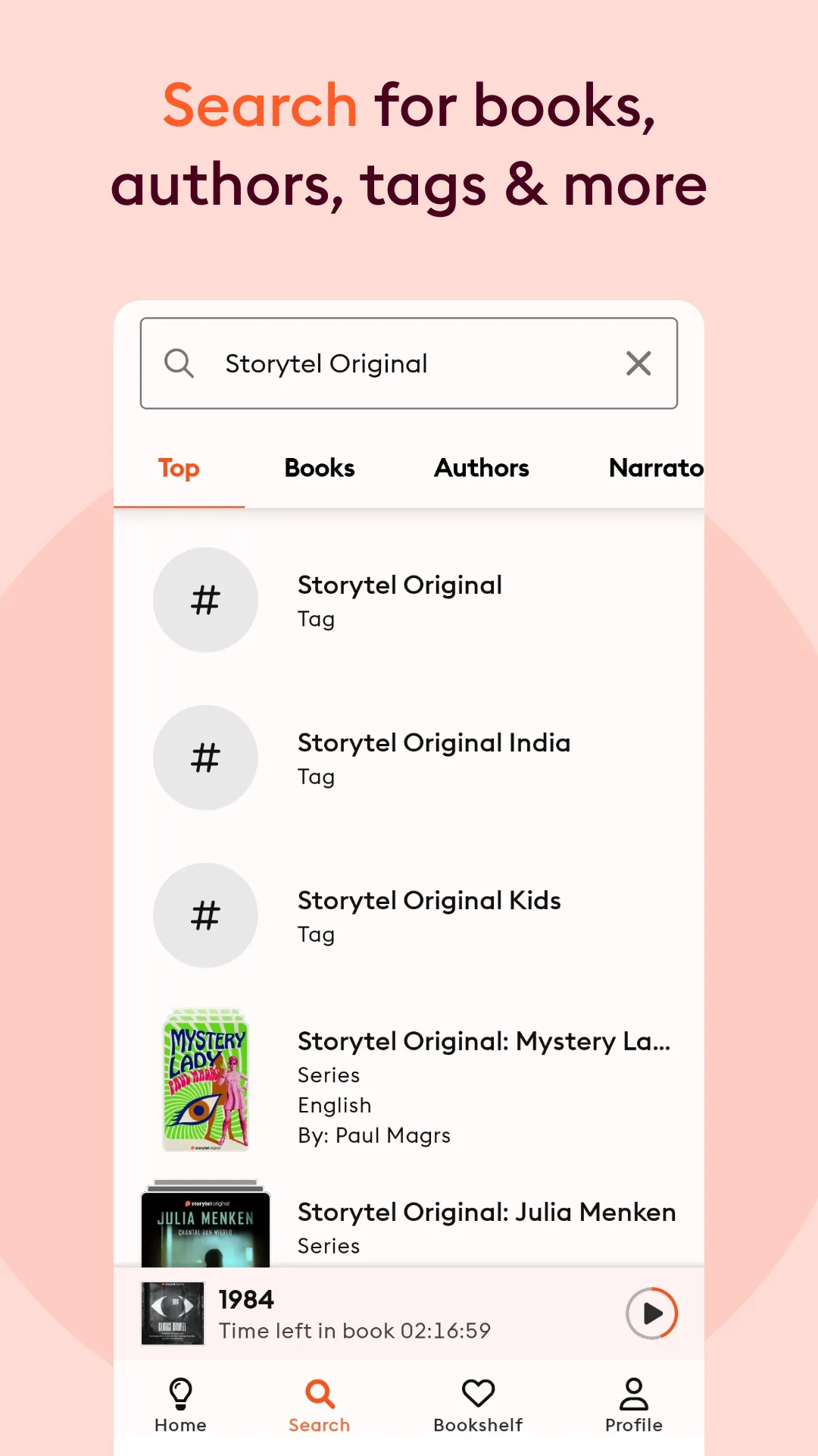 Storytel: Audiobooks & Ebooks | Indus Appstore | Screenshot