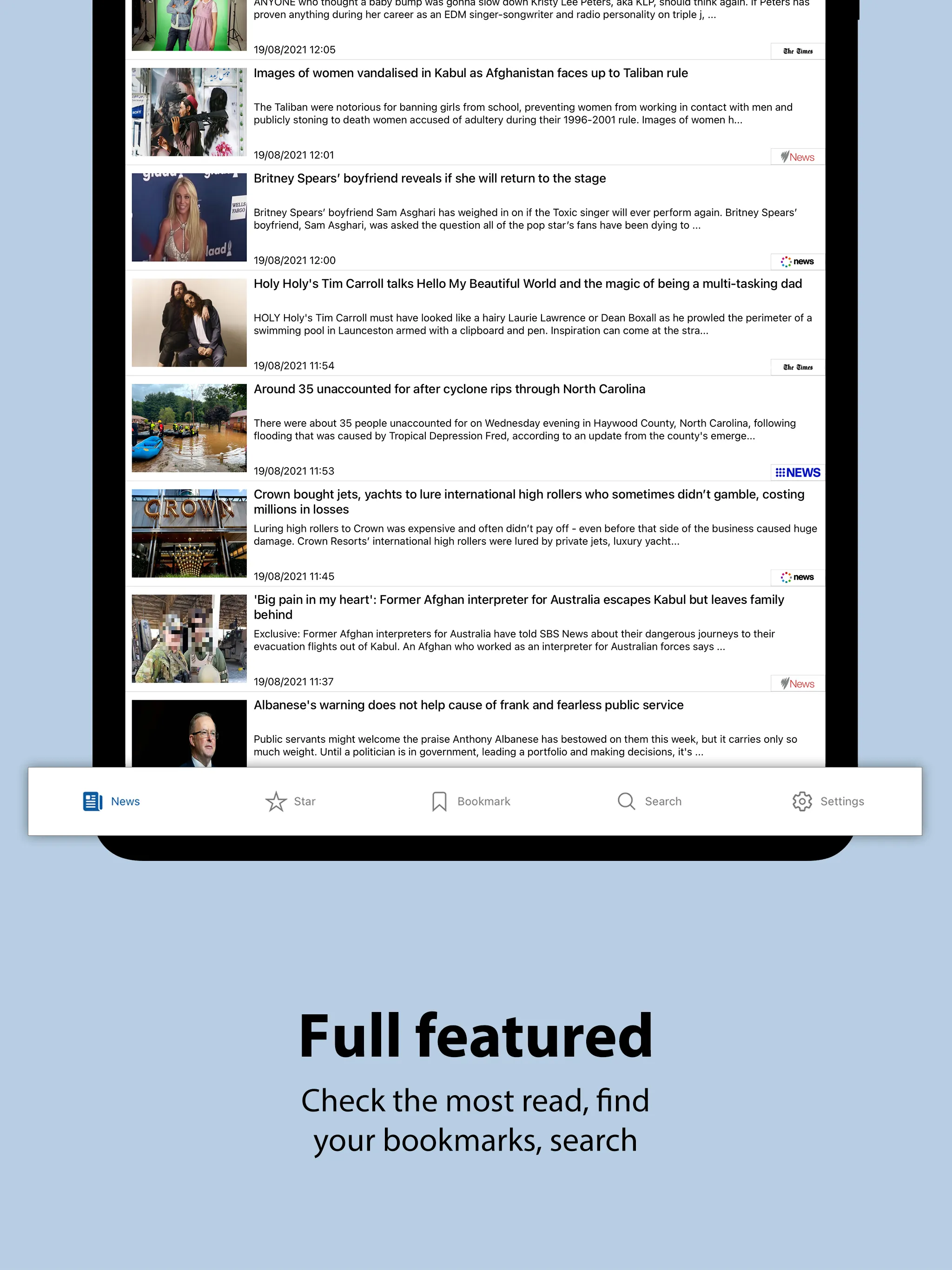 All the News - Australia | Indus Appstore | Screenshot