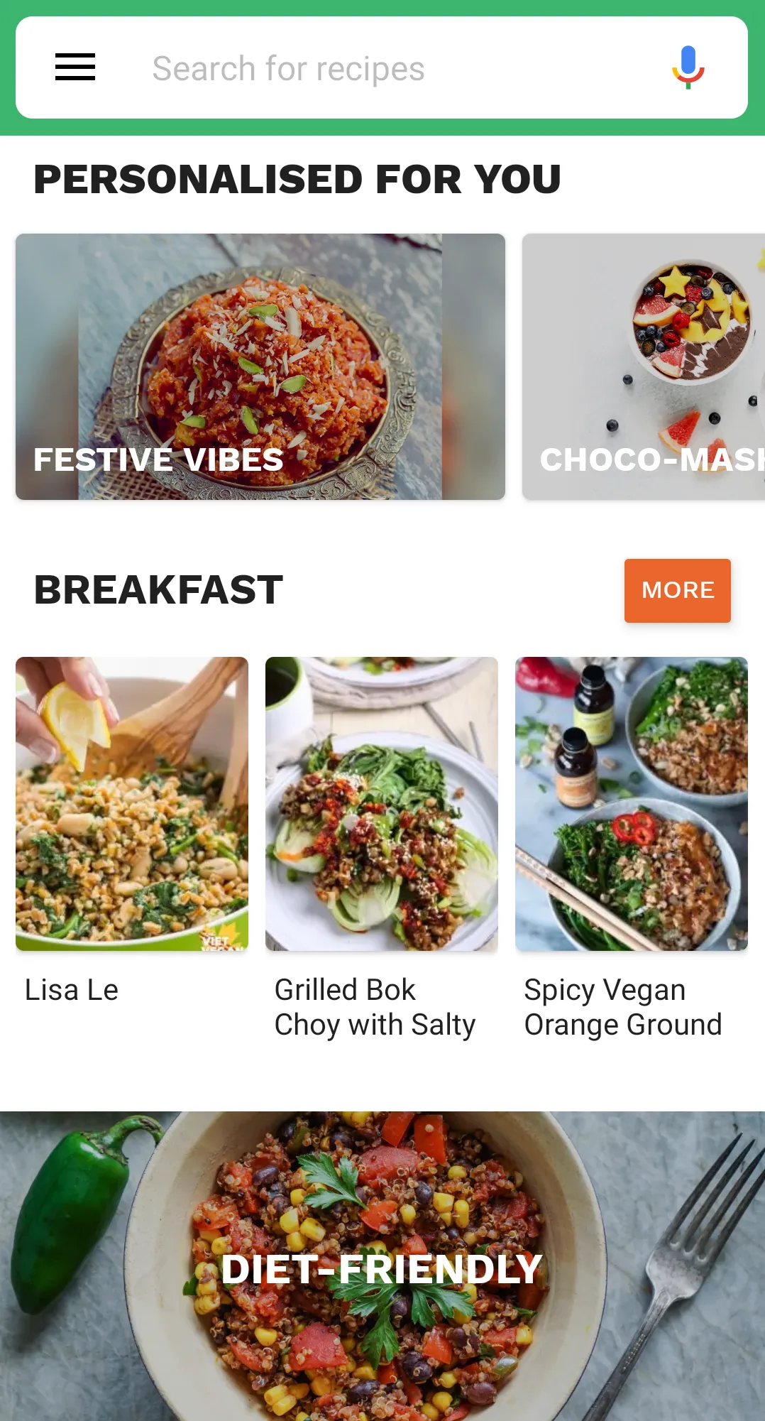 Vegan cookbook: Vegan scanner | Indus Appstore | Screenshot