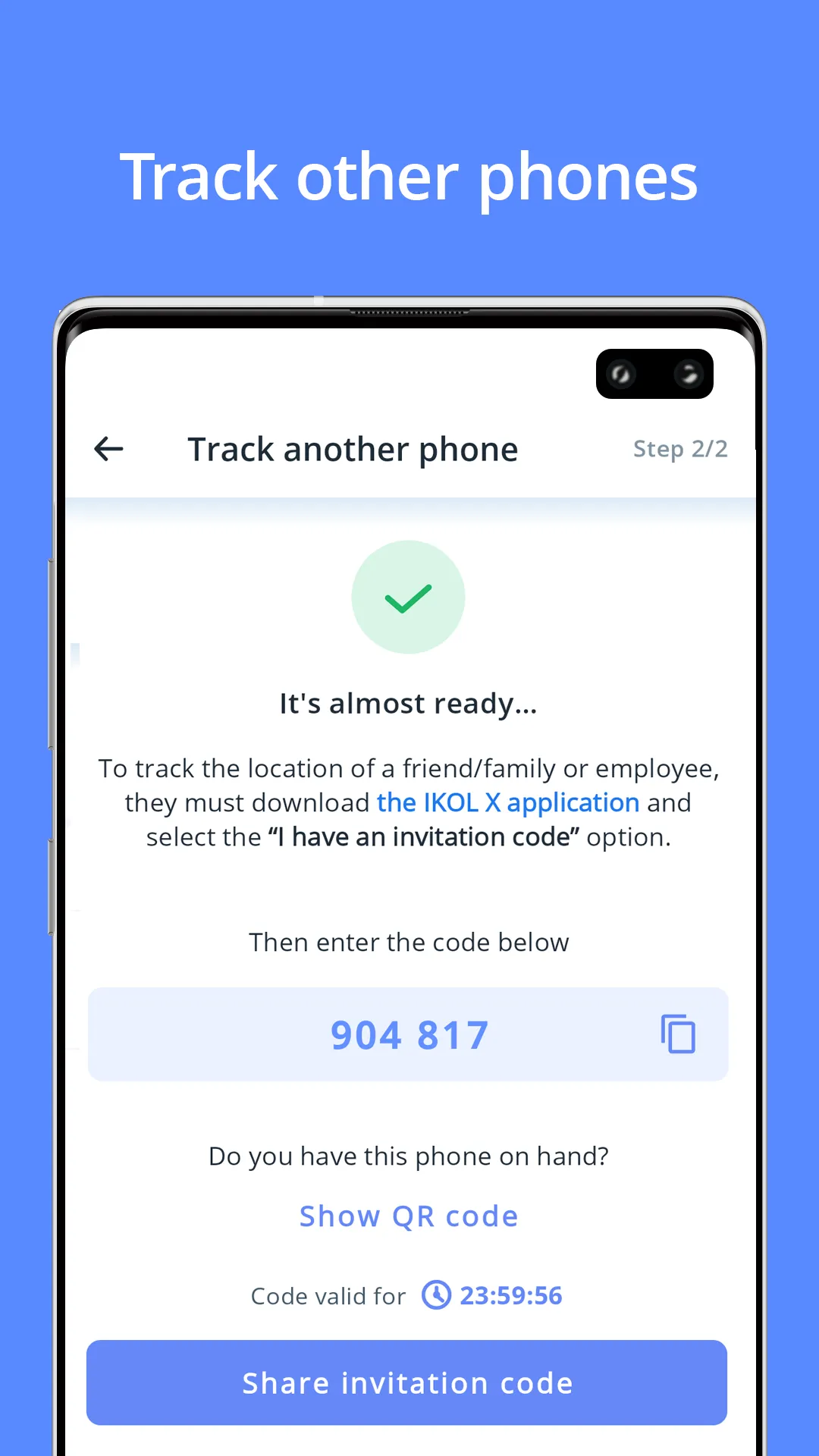 IKOL Tracker | Indus Appstore | Screenshot