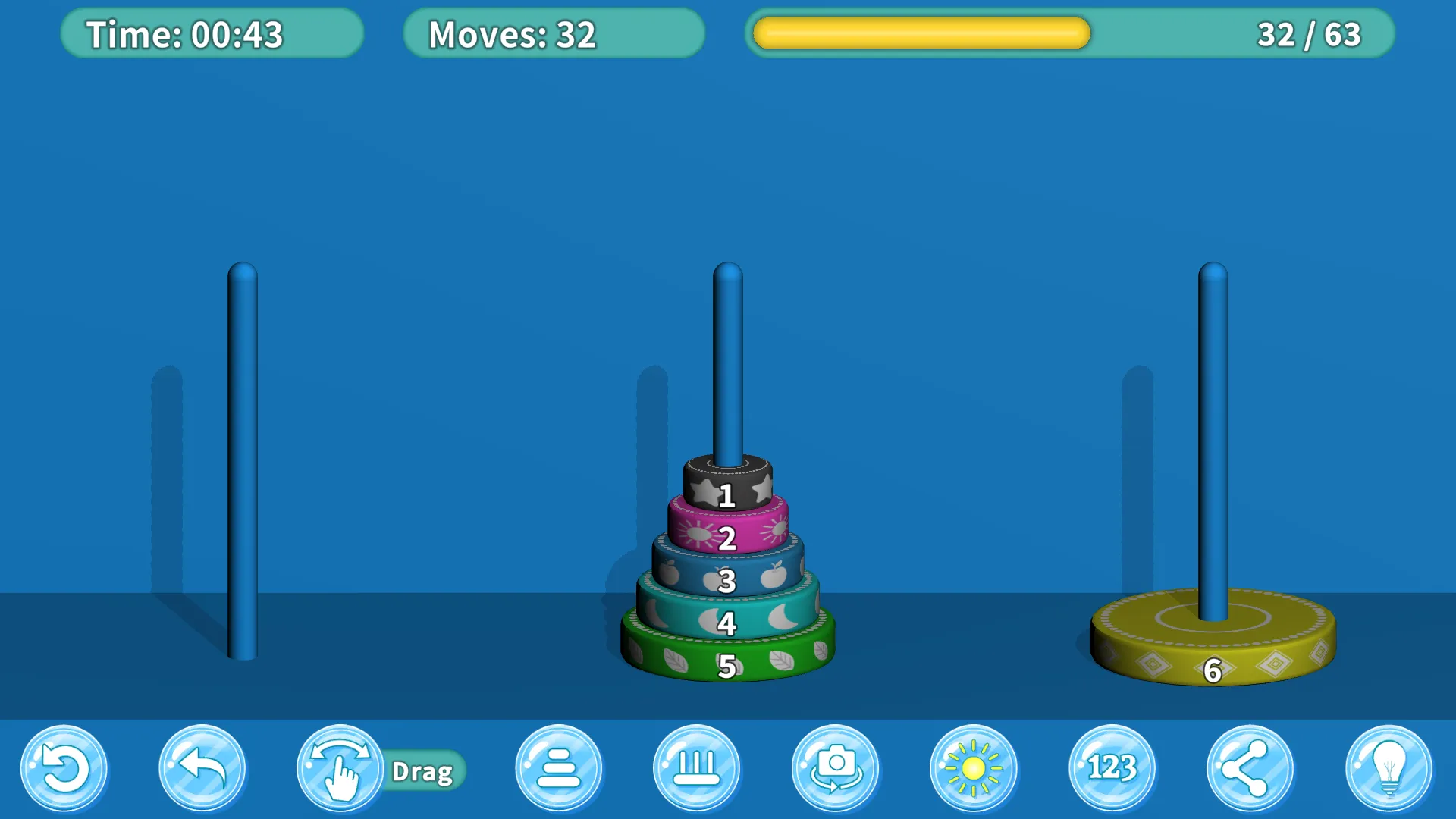 Hanoi Tower | Indus Appstore | Screenshot