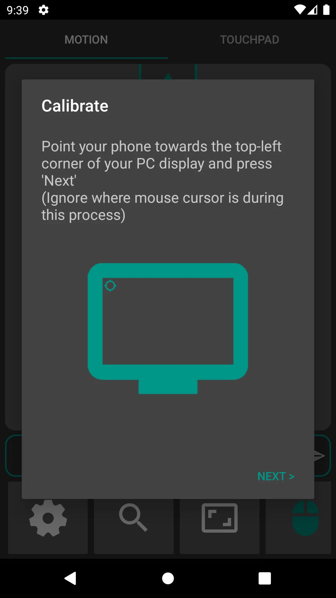 Air Mouse (PC Remote) | Indus Appstore | Screenshot