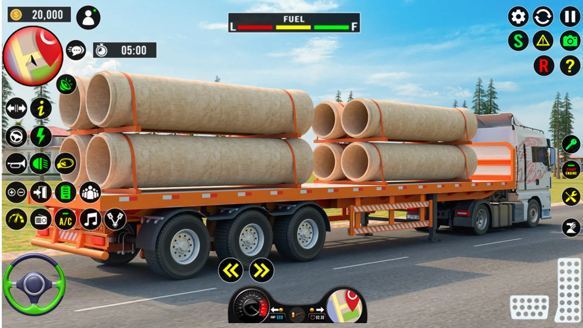 US Euro Truck Games 3d | Indus Appstore | Screenshot