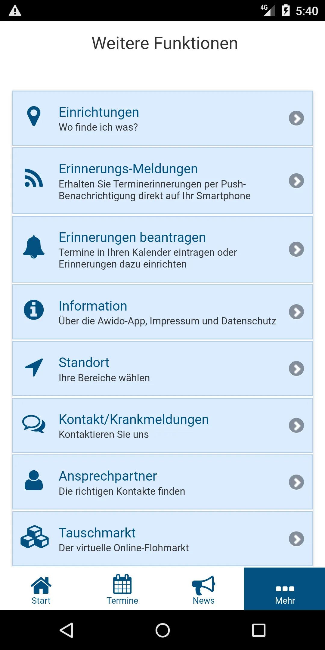 Gemeinde Allmannshofen App | Indus Appstore | Screenshot