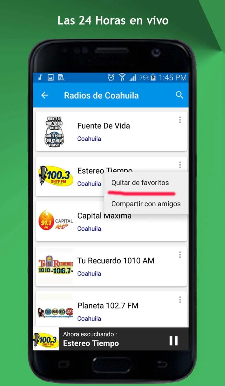 Radios de Coahuila | Indus Appstore | Screenshot