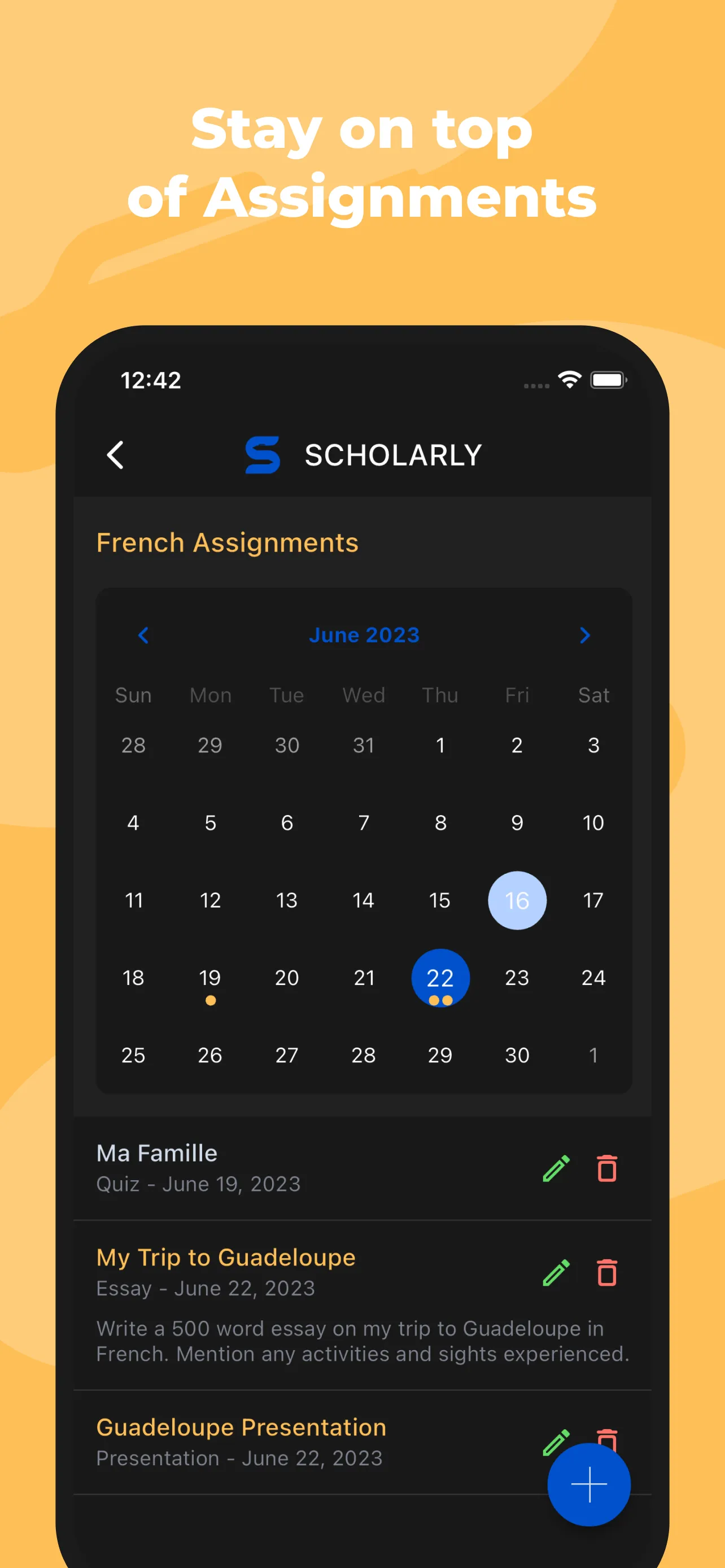 Scholarly - Flashcards, Notes | Indus Appstore | Screenshot