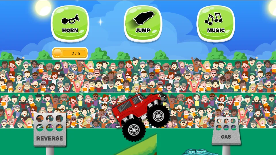 Monster Truck Game for Kids | Indus Appstore | Screenshot