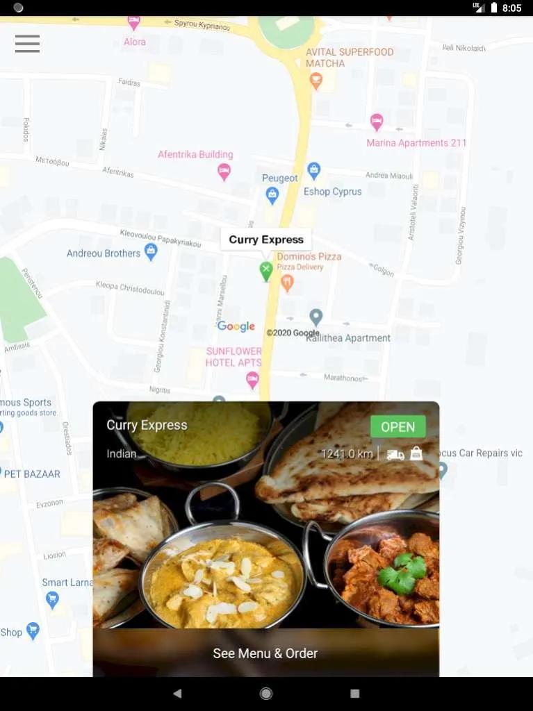 Curry Express Larnaca | Indus Appstore | Screenshot