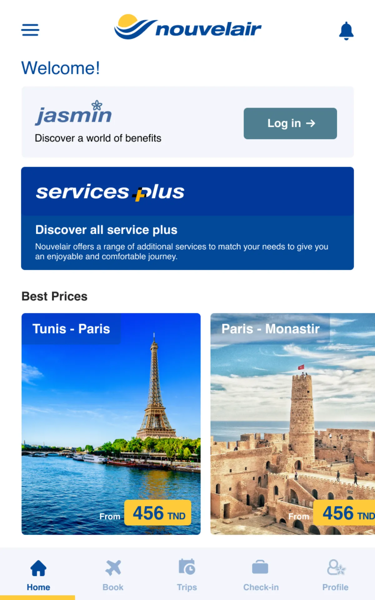 Nouvelair | Indus Appstore | Screenshot