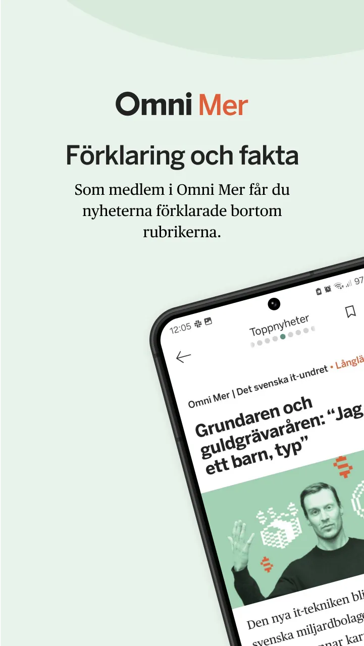 Omni | Nyheter | Indus Appstore | Screenshot