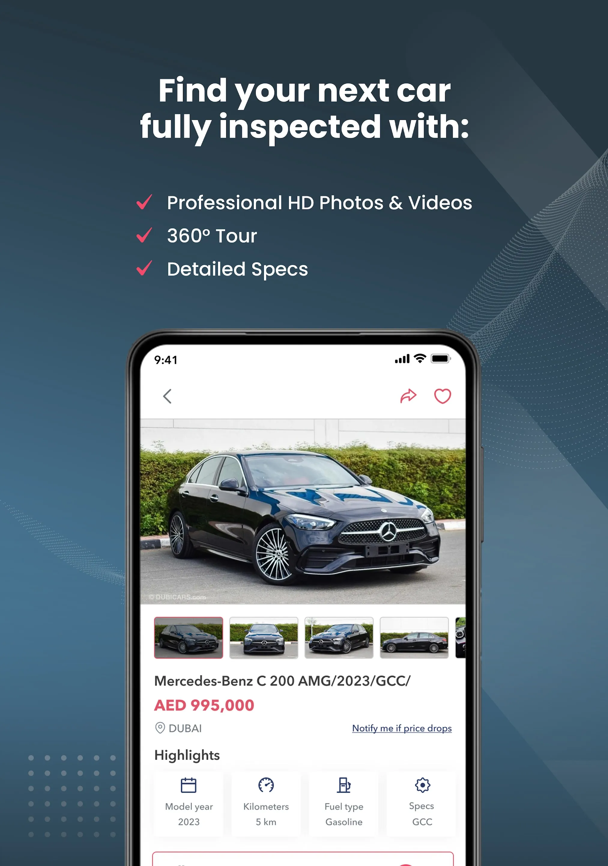 DubiCars: Buy & Sell Cars UAE | Indus Appstore | Screenshot