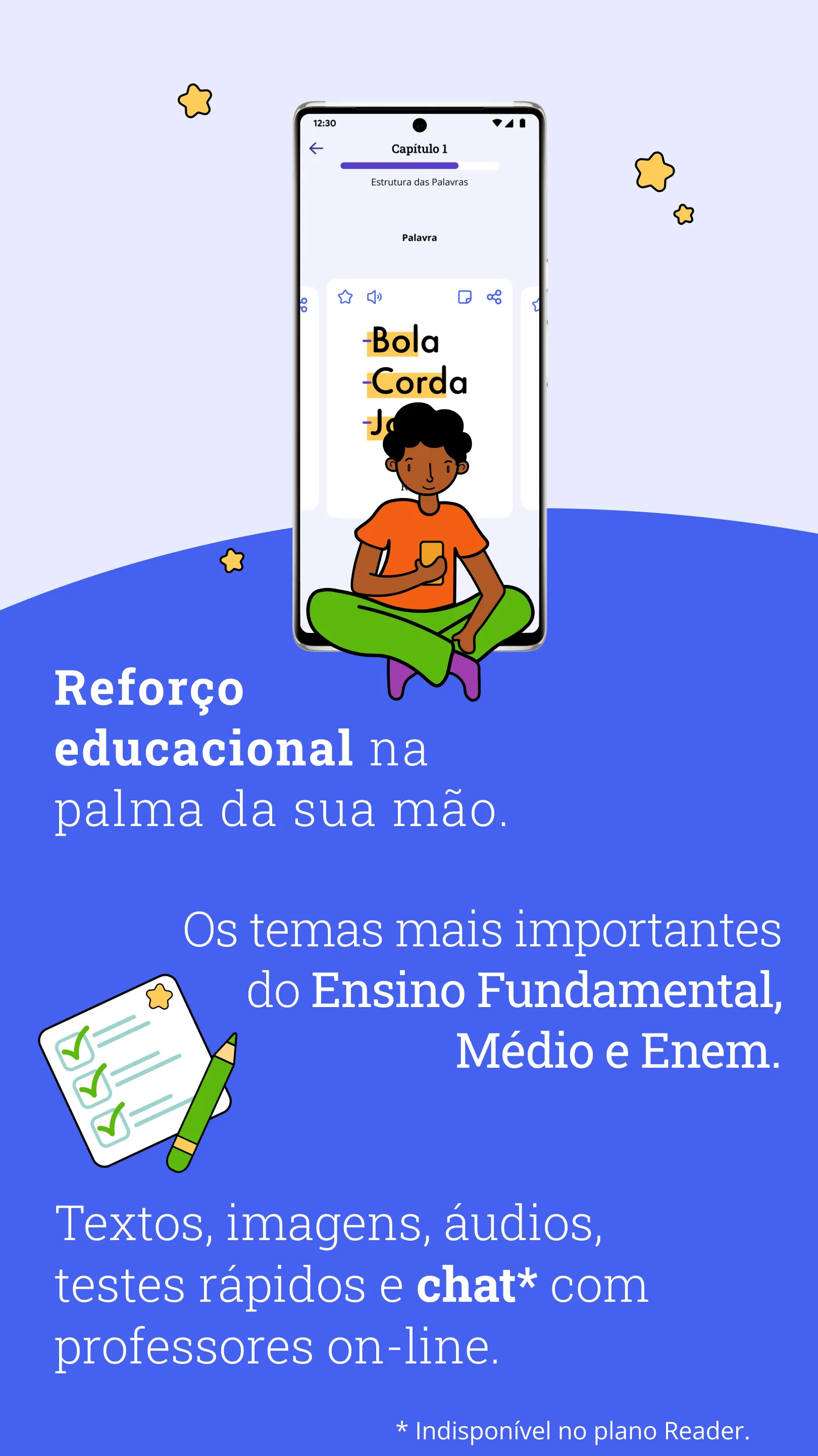 Reforça: reforço escolar | Indus Appstore | Screenshot