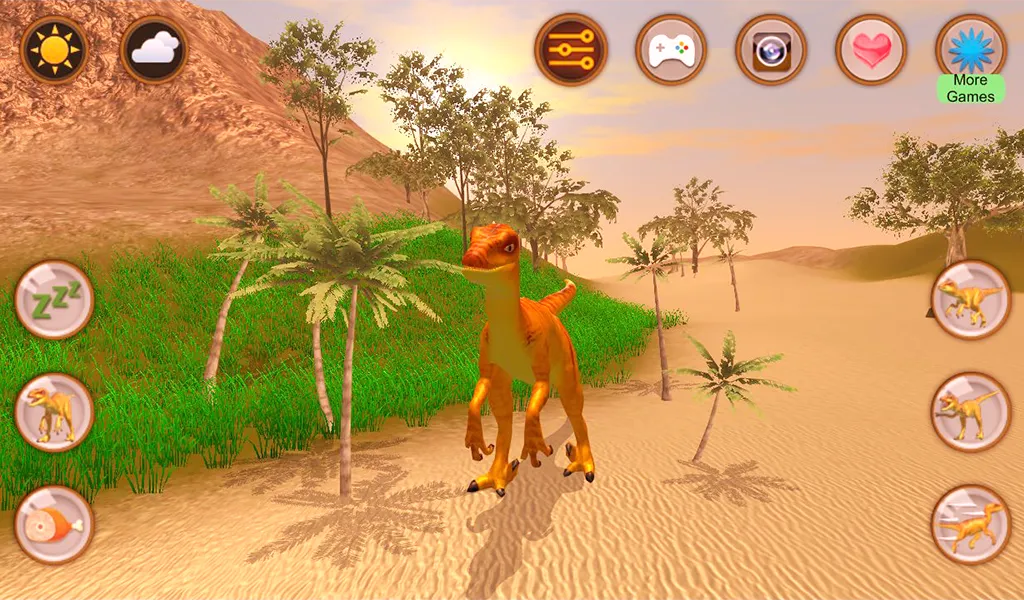 Talking Velociraptor | Indus Appstore | Screenshot