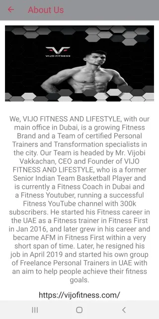 Vijo Fitness | Indus Appstore | Screenshot