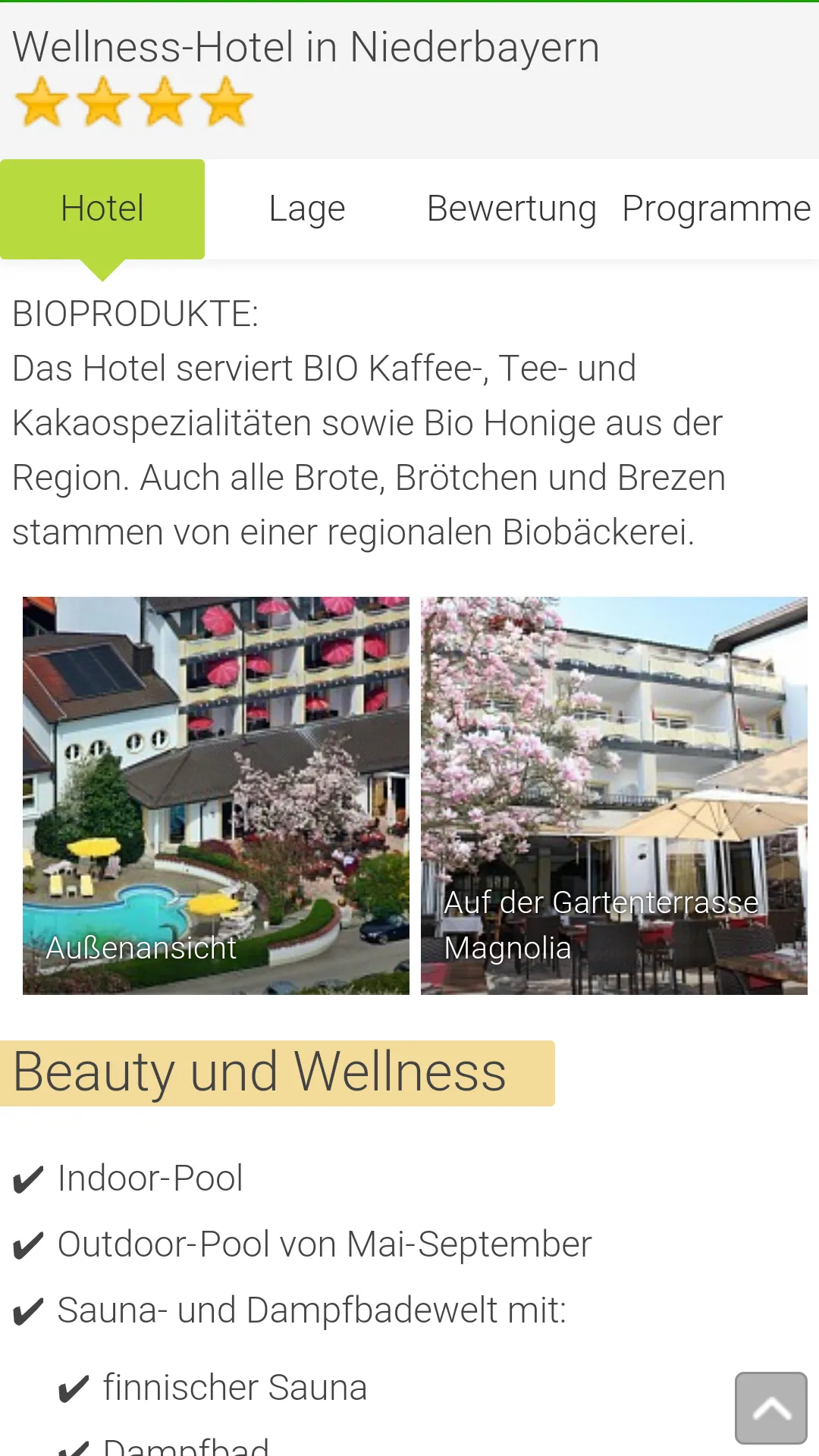 beauty24 SPA & Wellness-Urlaub | Indus Appstore | Screenshot