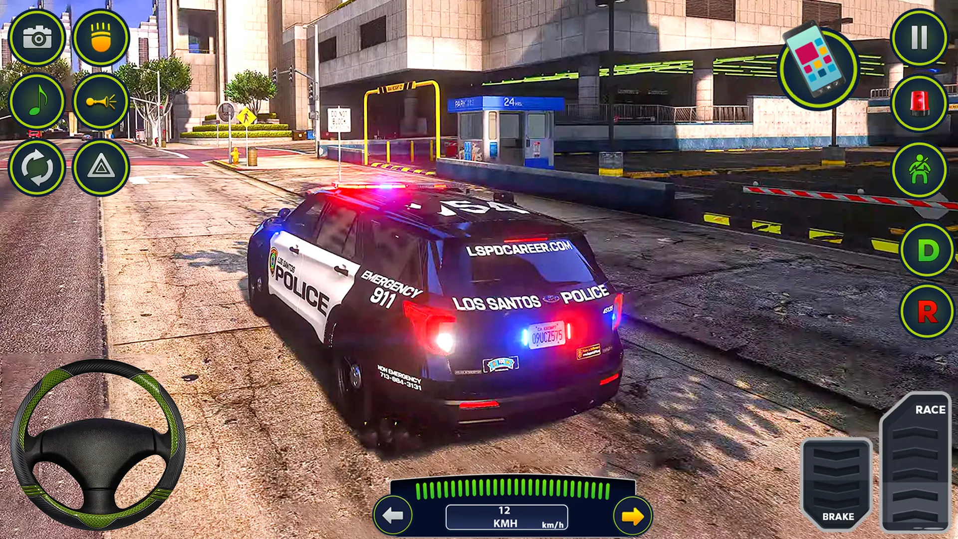 Police Cop Game Car Chase 3D | Indus Appstore | Screenshot