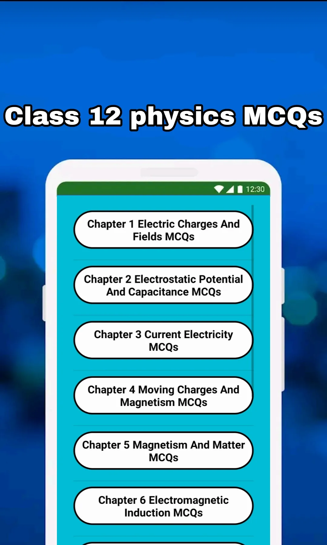 12th Class Physics (भौतिक विज् | Indus Appstore | Screenshot