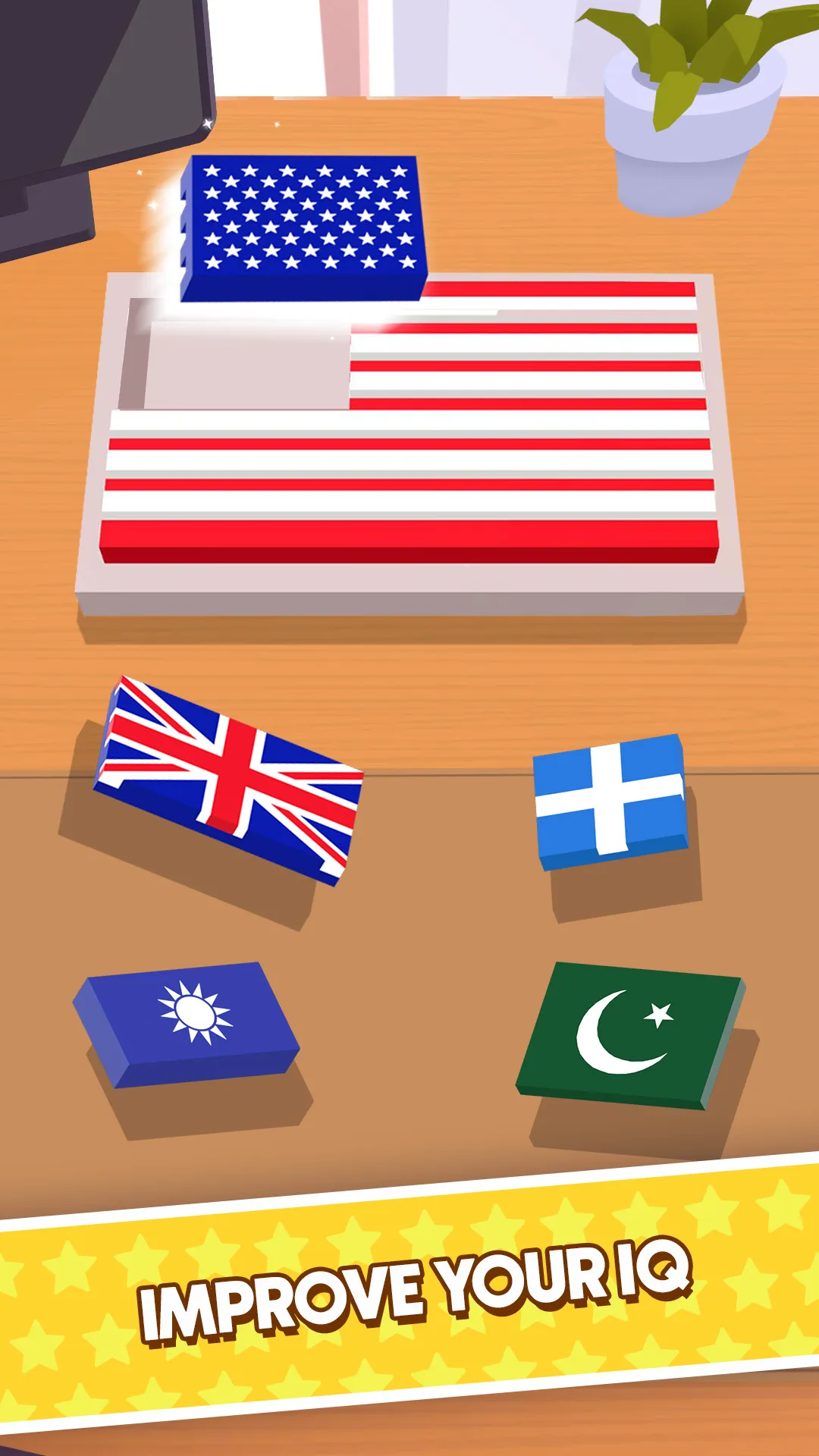 Drop Fit: World Flag Puzzle | Indus Appstore | Screenshot