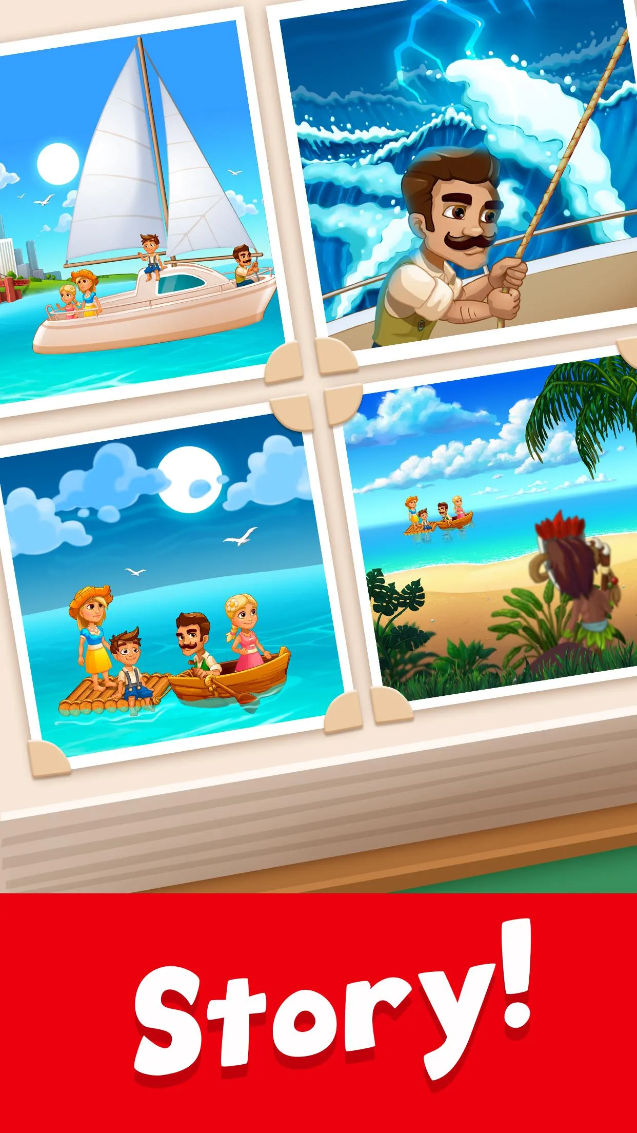 Tropic Trouble Match 3 Builder | Indus Appstore | Screenshot