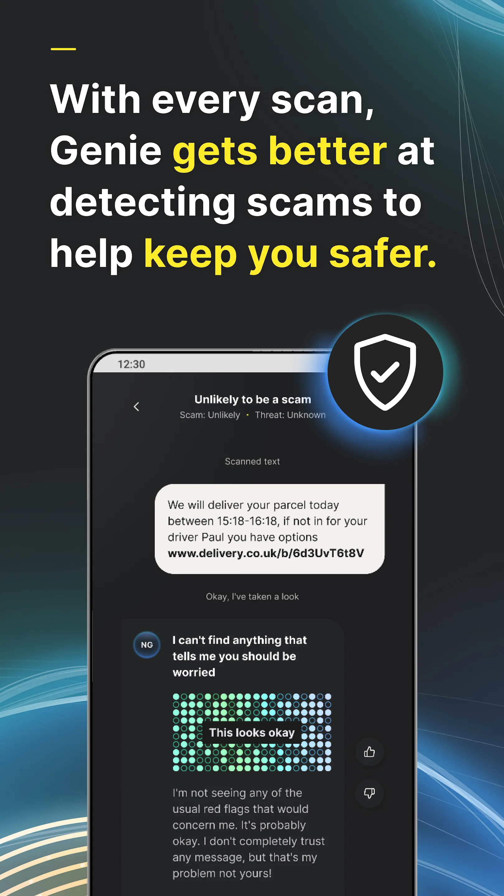 Norton Genie: AI Scam Detector | Indus Appstore | Screenshot