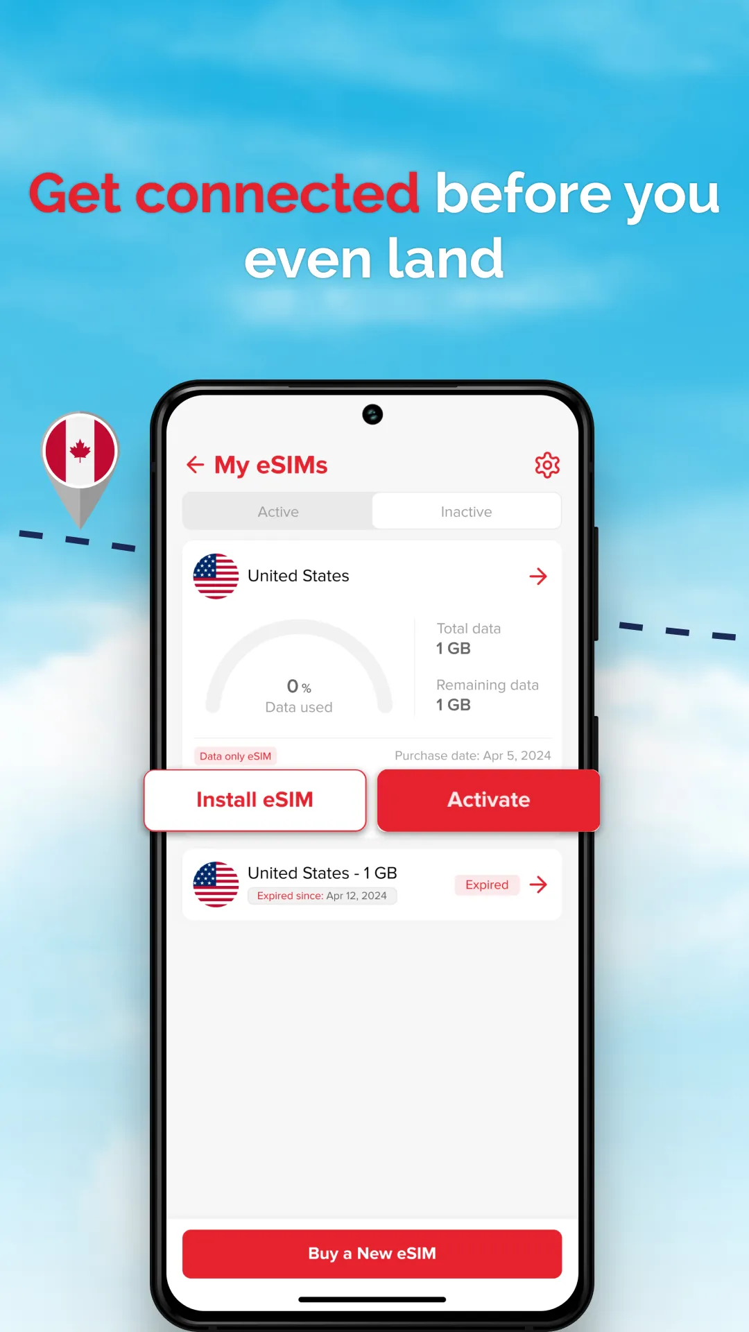 Slick: eSIM & Global Calls | Indus Appstore | Screenshot