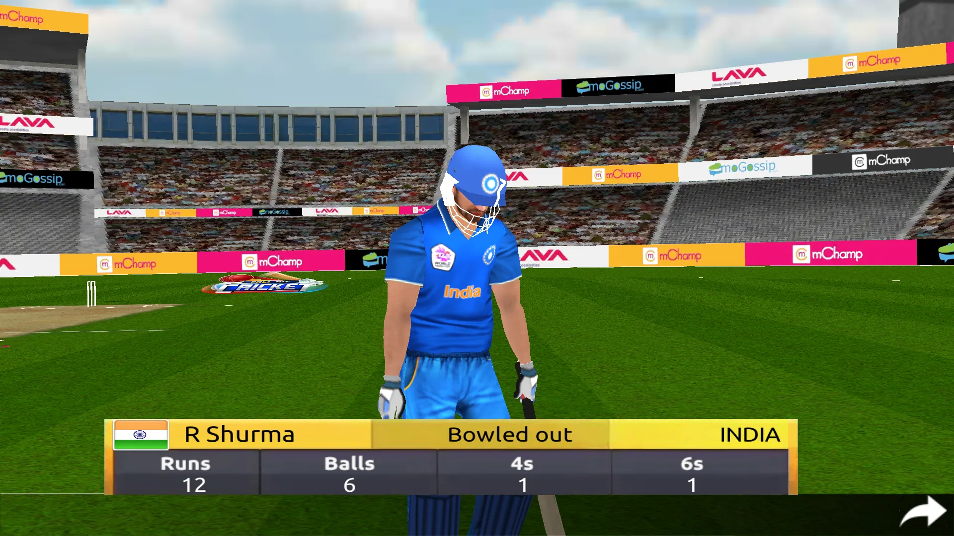 Real T20 Cricket Championship | Indus Appstore | Screenshot