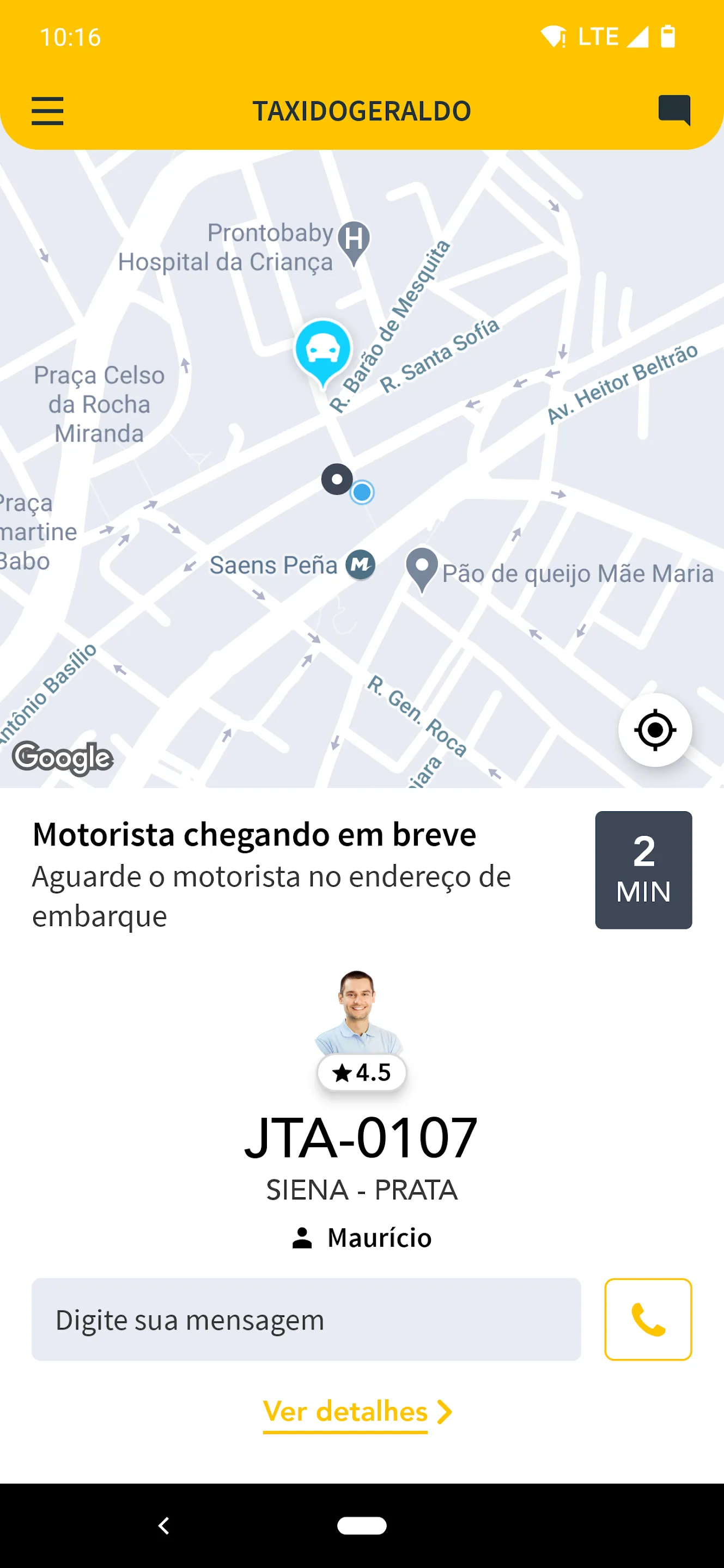 Taxi do Geraldo | Indus Appstore | Screenshot