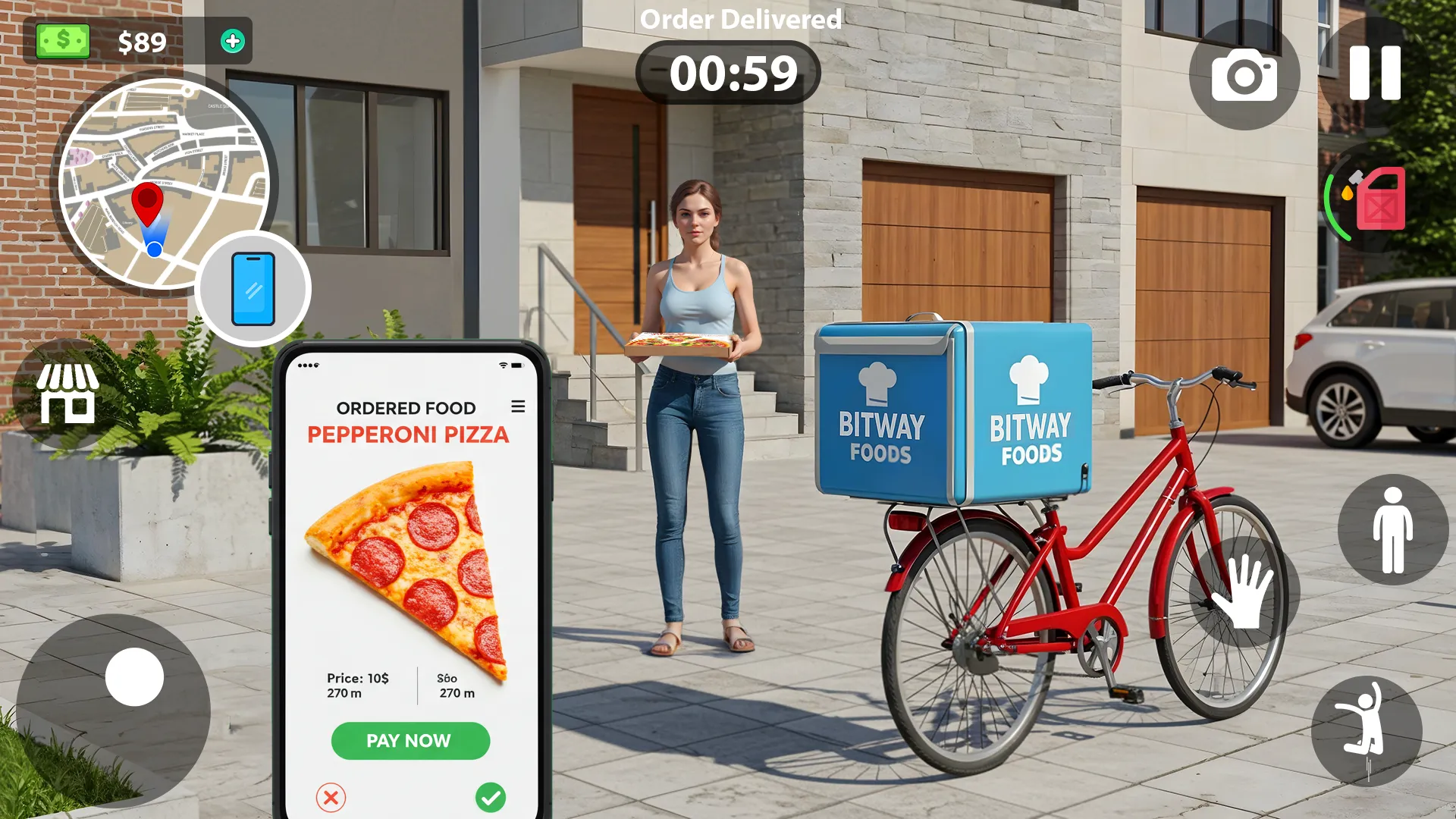 Delivery Rider Life Simulator | Indus Appstore | Screenshot