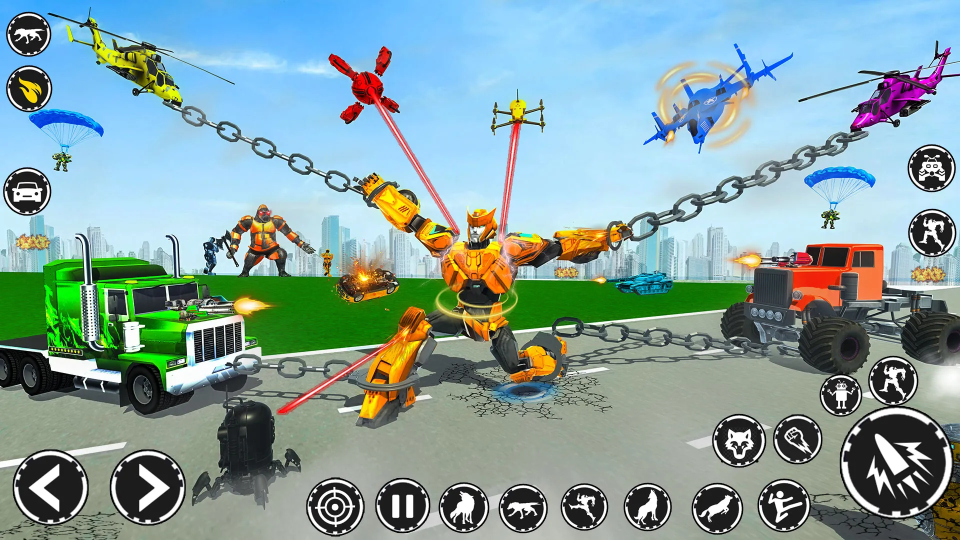 Mech Animal Robot: Wolf Robot | Indus Appstore | Screenshot