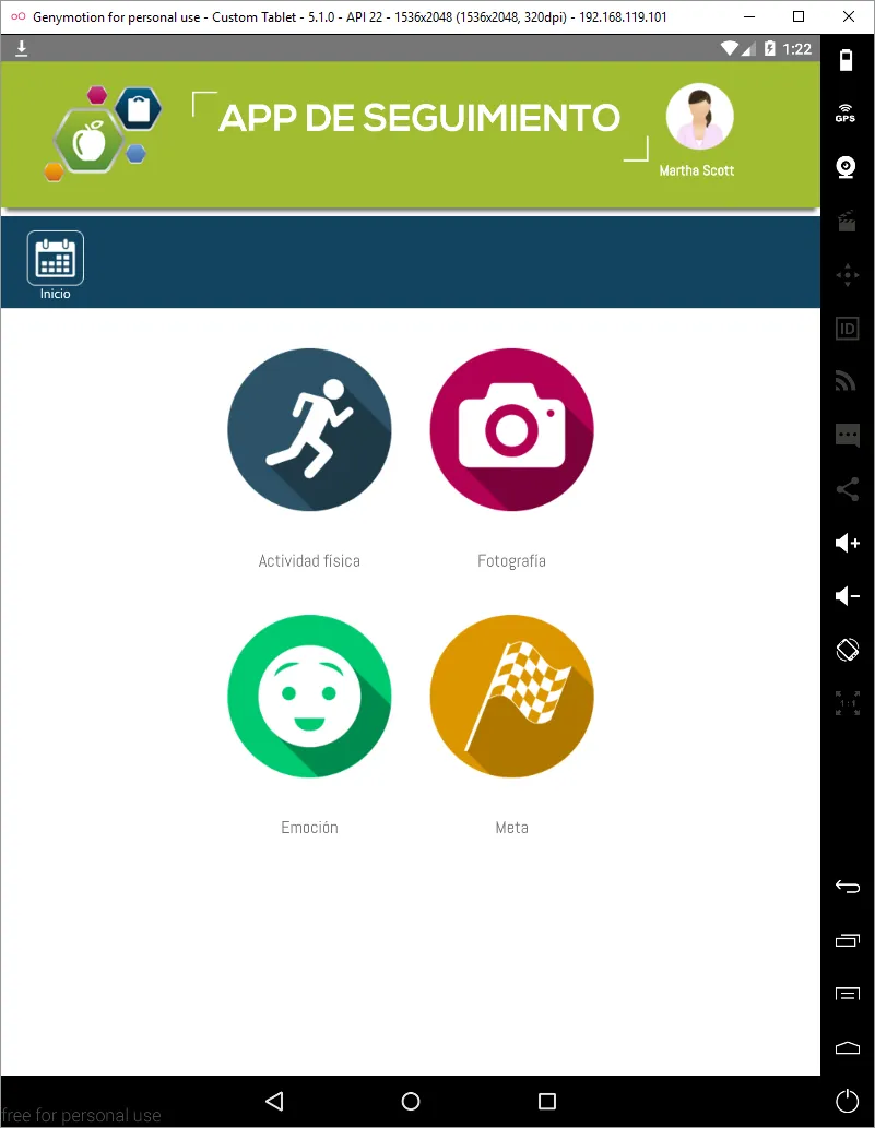 App de seguimiento Nutrimind | Indus Appstore | Screenshot
