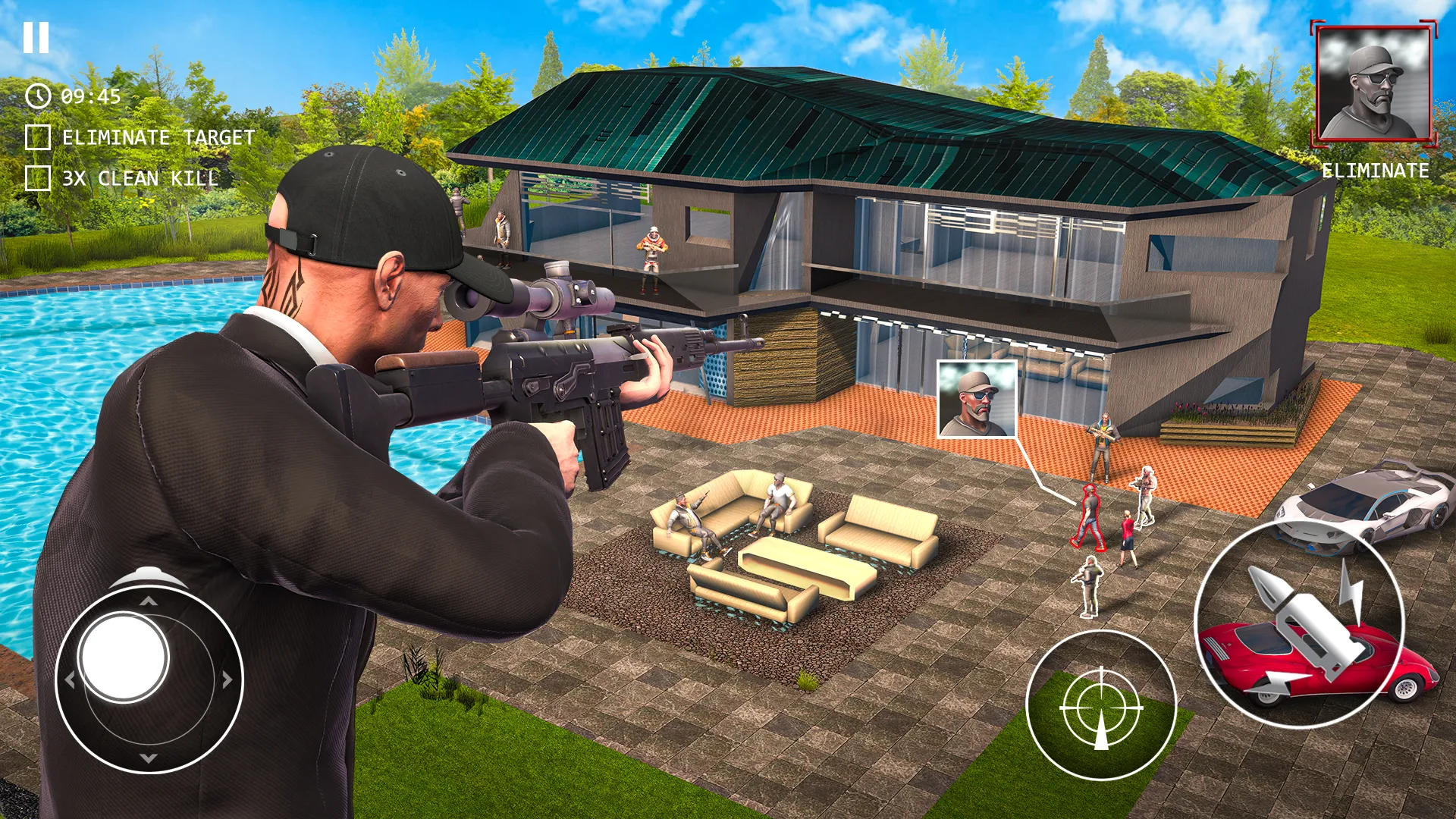 Hitman Assassin - Sniper Games | Indus Appstore | Screenshot