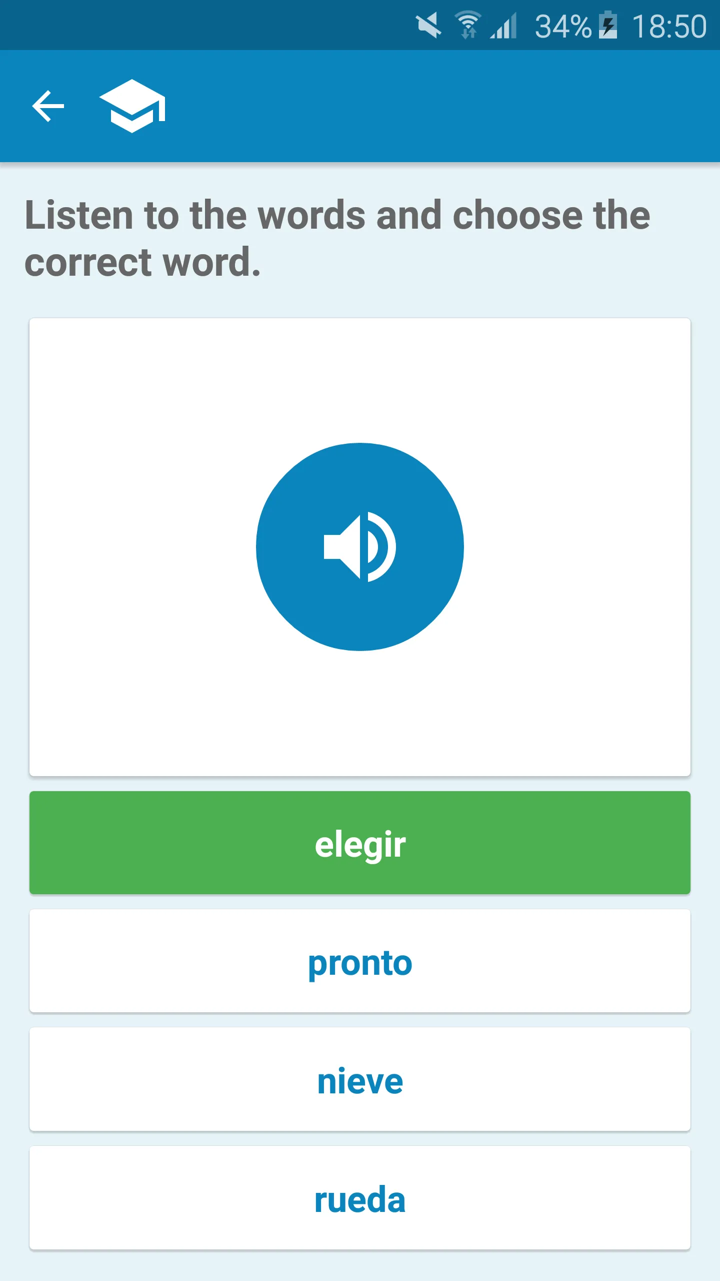 Hindi-Spanish Dictionary | Indus Appstore | Screenshot