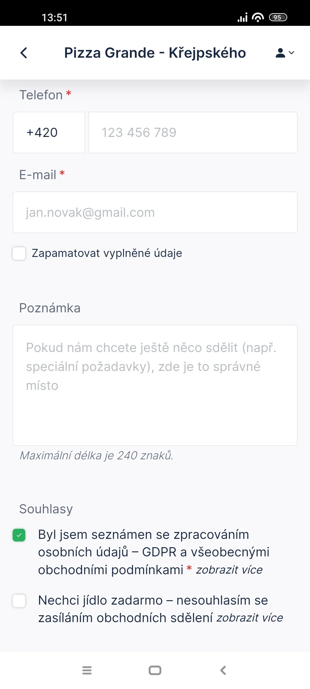 Pizza Grande Jižní Město | Indus Appstore | Screenshot