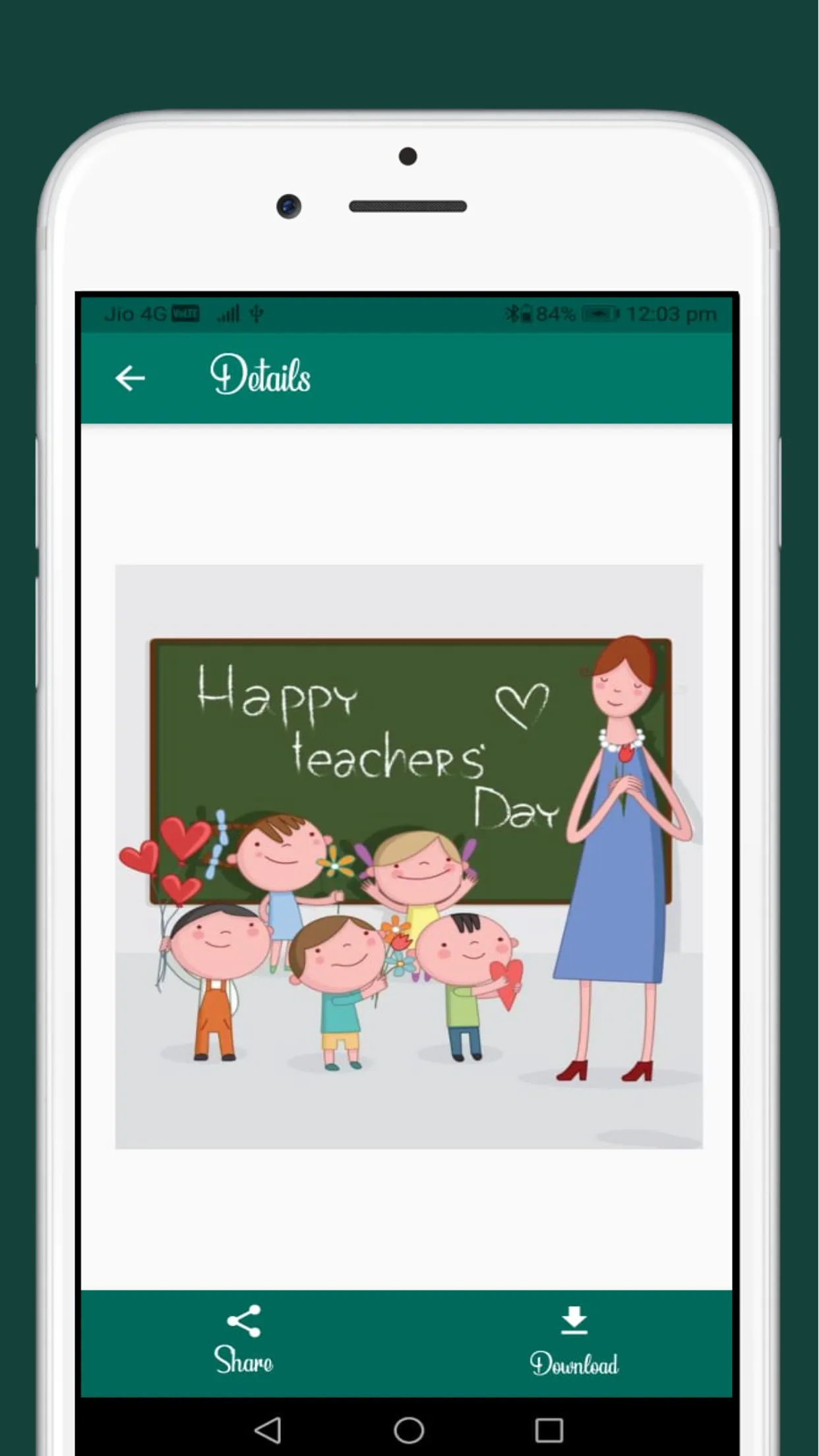 Teachers Day Wishes | Indus Appstore | Screenshot