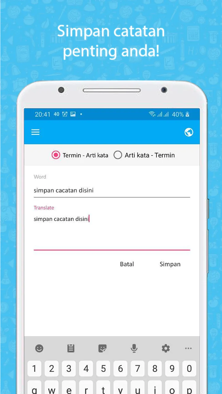 Kamus Terminologi | Indus Appstore | Screenshot