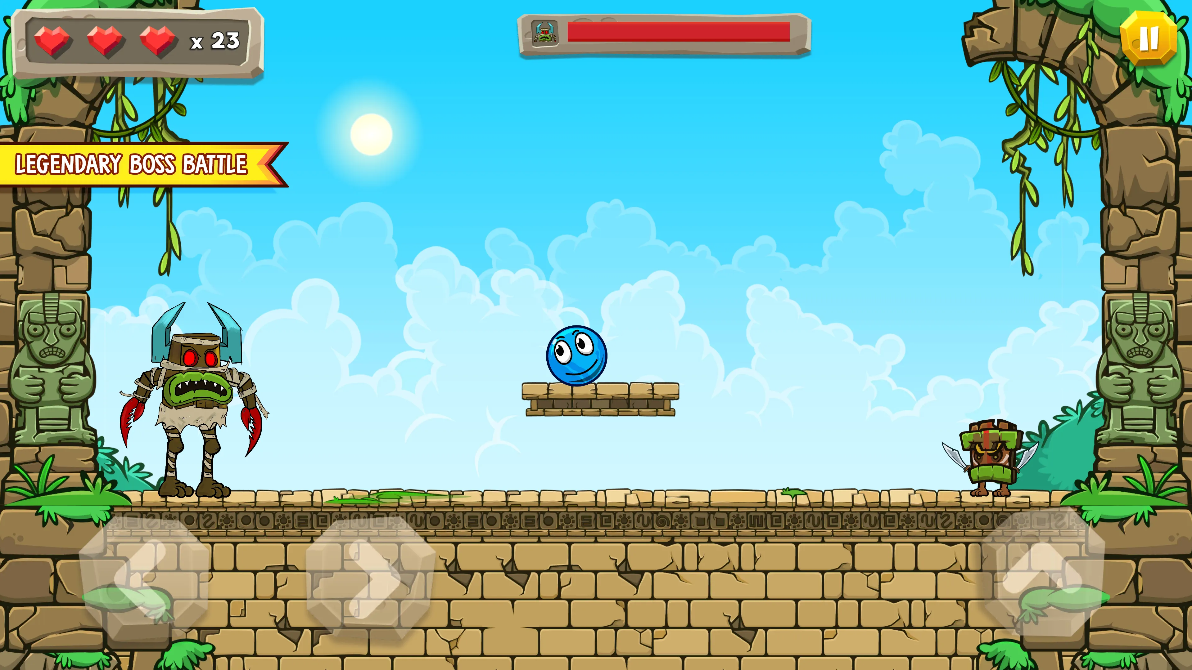 Blue Ball 11: Bounce Adventure | Indus Appstore | Screenshot