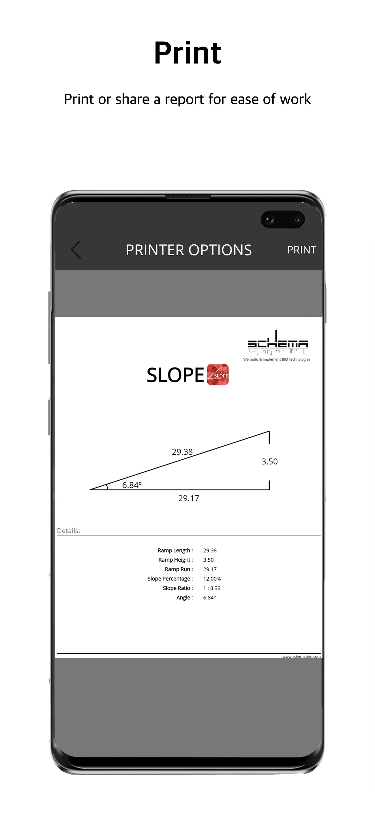 Slope Calculation Tool | Indus Appstore | Screenshot