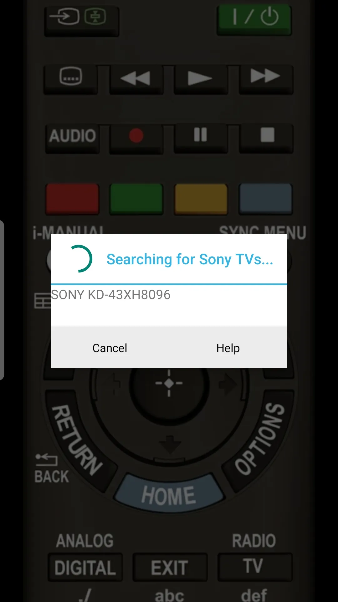 Smart TV Remote for Sony TV | Indus Appstore | Screenshot