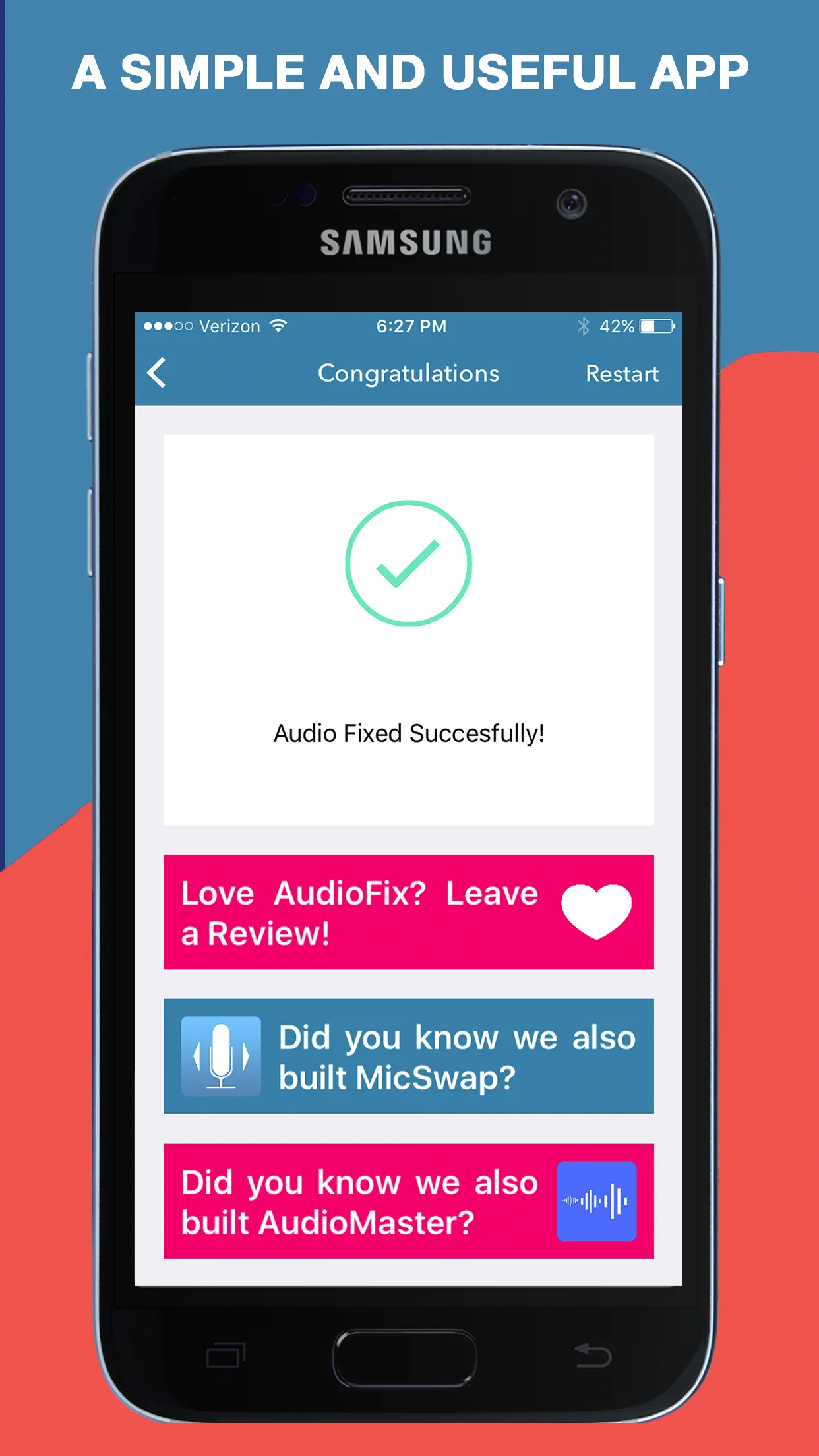 AudioFix: Video Volume Booster | Indus Appstore | Screenshot