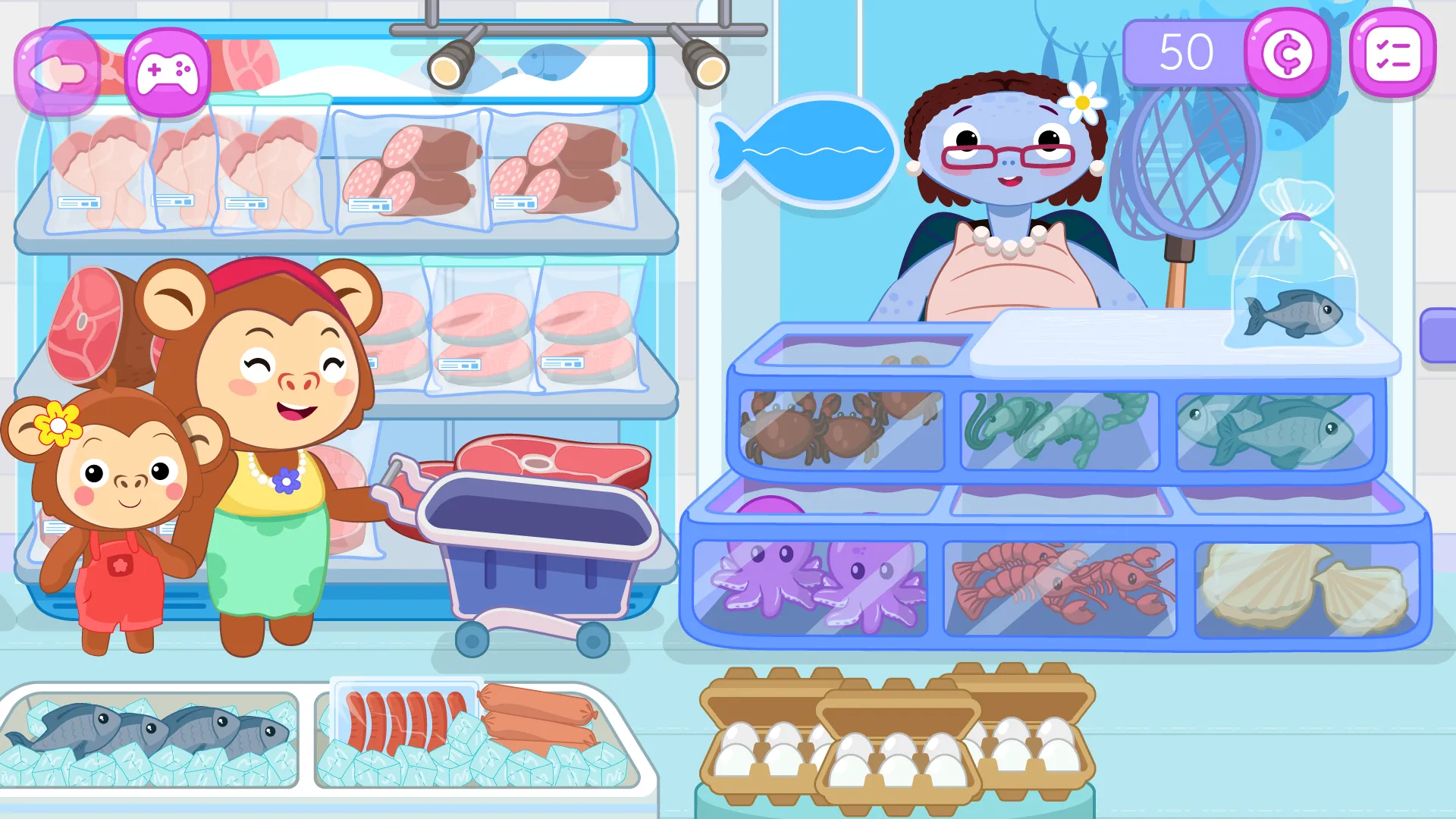 Supermarket Game Kids Shopping | Indus Appstore | Screenshot