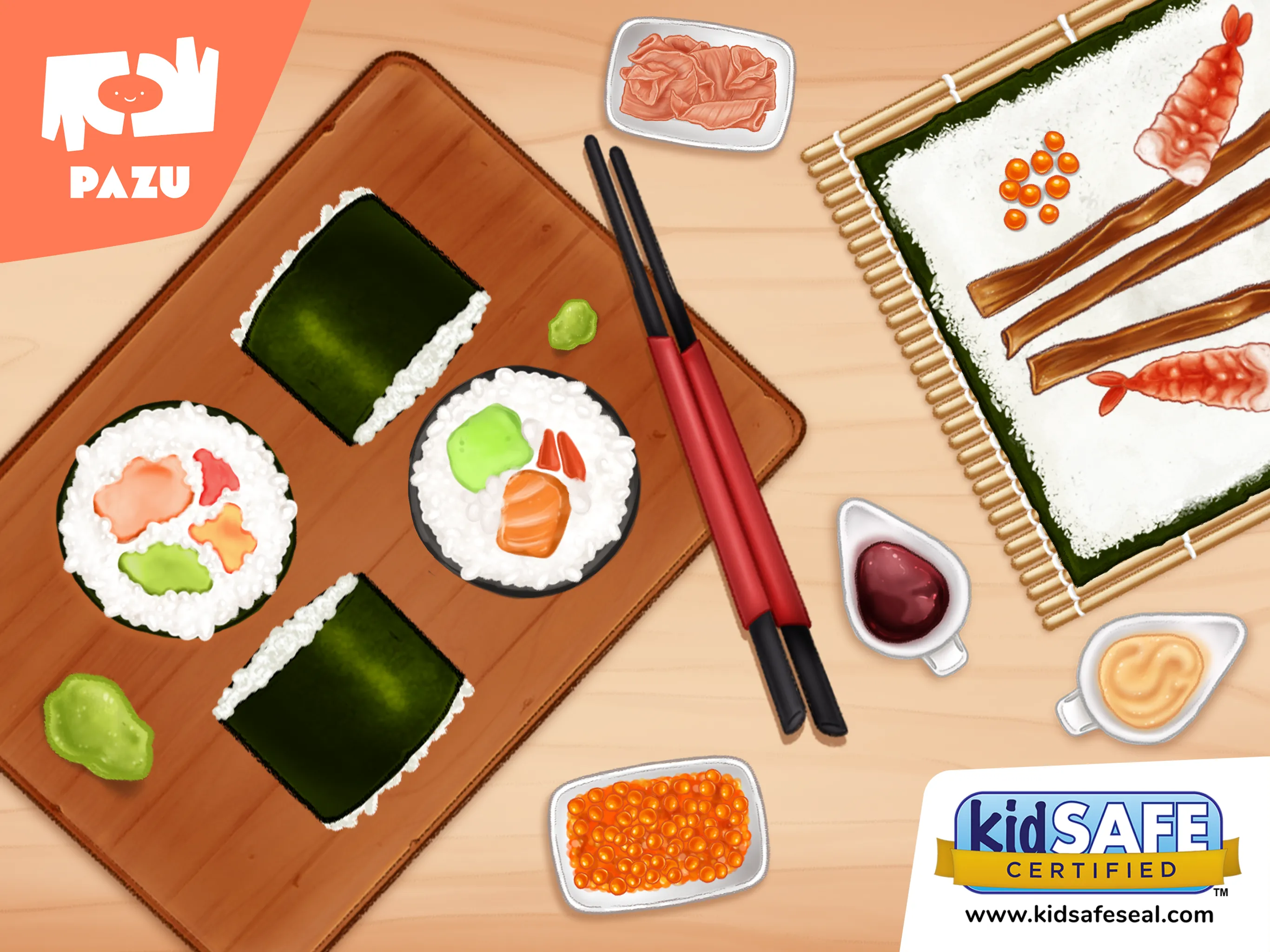 Sushi Maker Kids Cooking Games | Indus Appstore | Screenshot