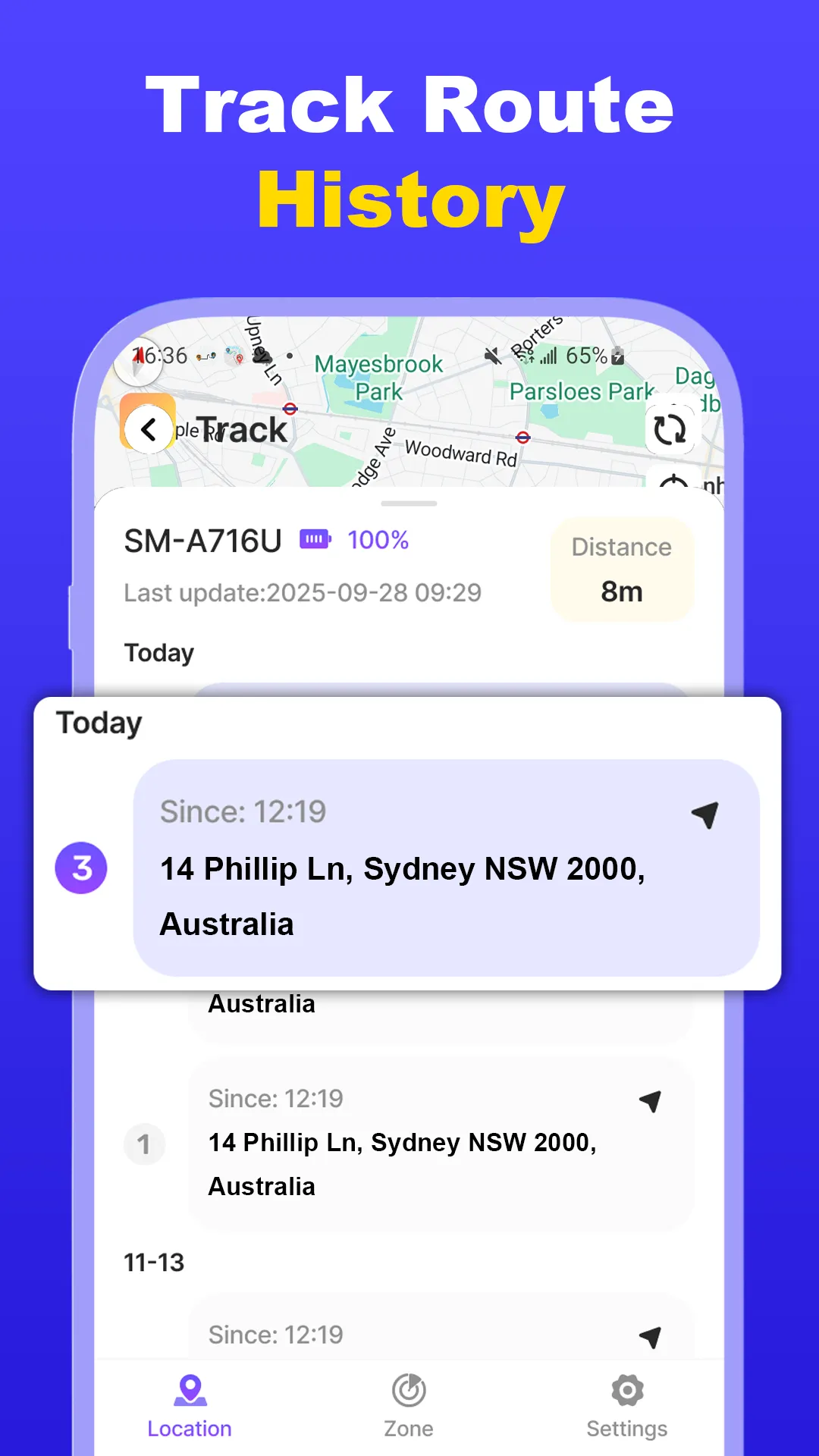GPS Tracker: Find Phone | Indus Appstore | Screenshot