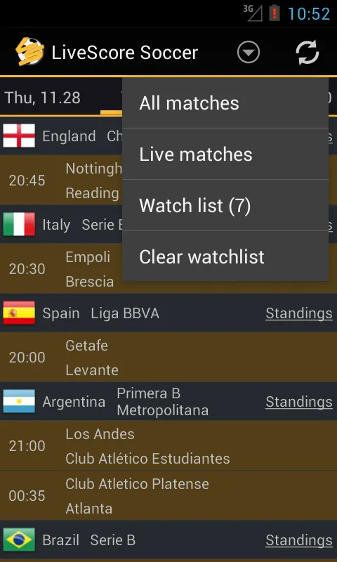 LiveScore Football | Indus Appstore | Screenshot