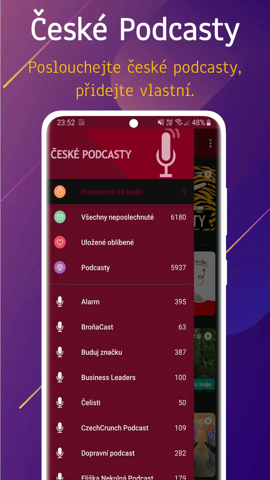 České Podcasty | Indus Appstore | Screenshot