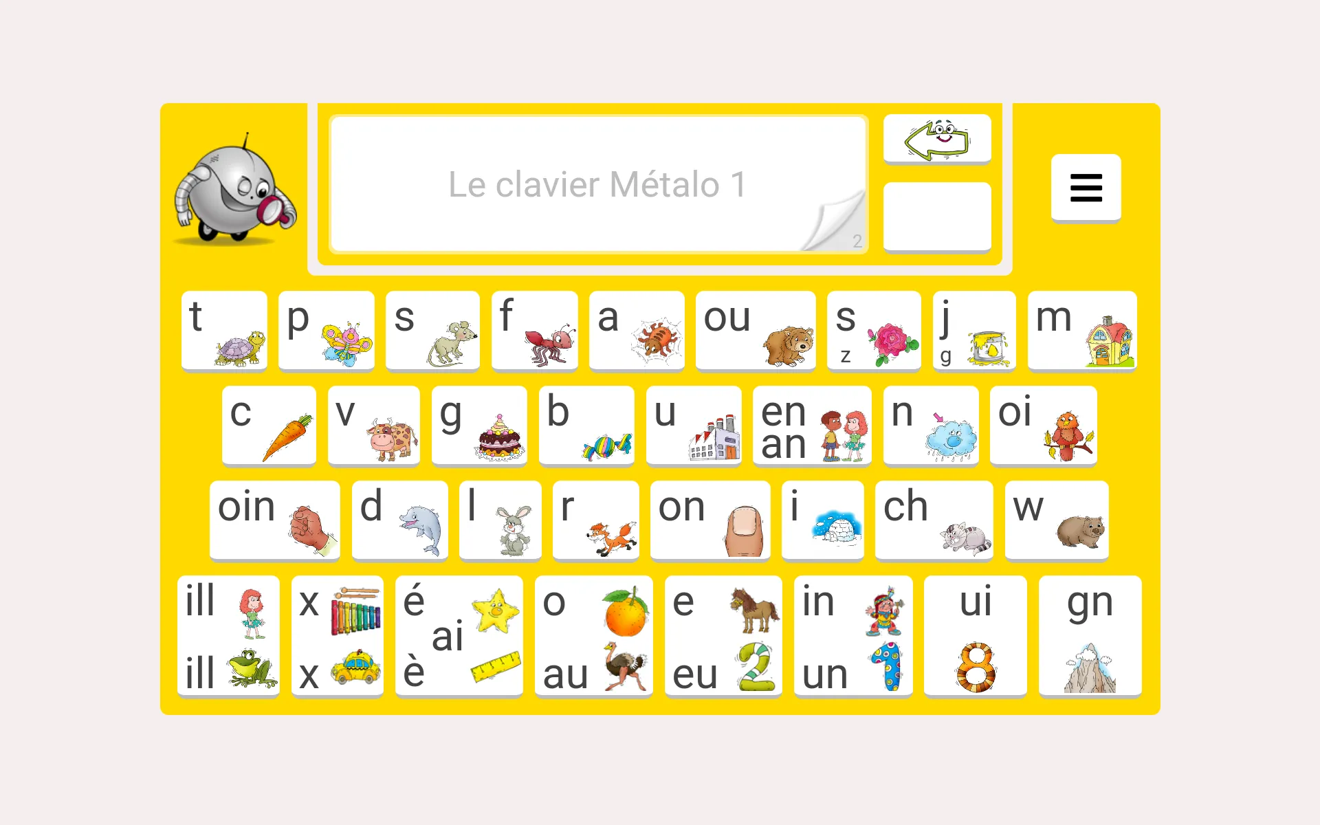 Clavier Métalo | Indus Appstore | Screenshot