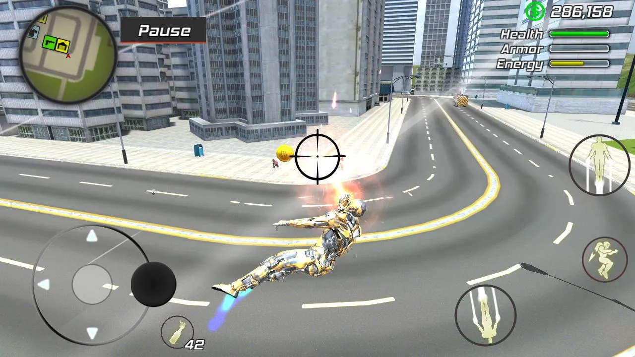 Super Crime Iron Hero Robot | Indus Appstore | Screenshot