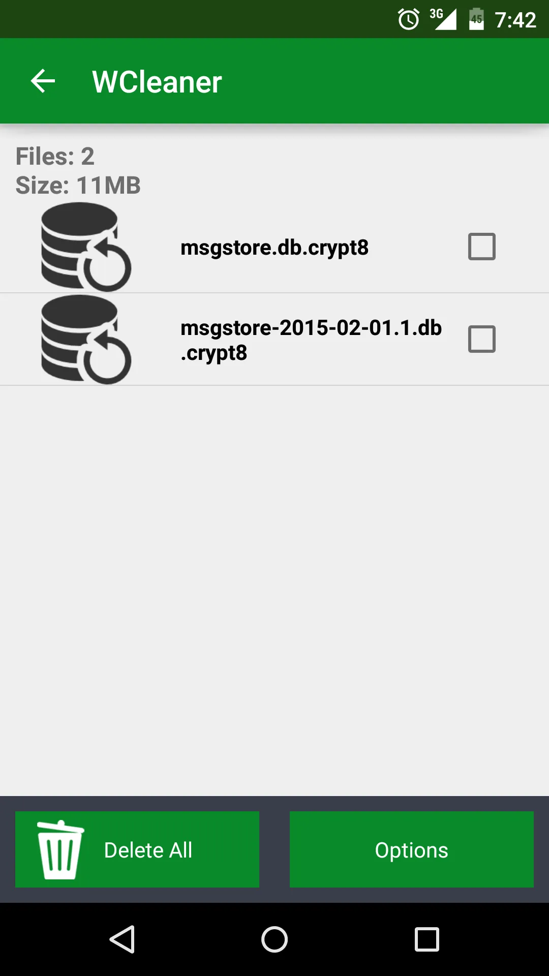 WCleaner for WA | Indus Appstore | Screenshot