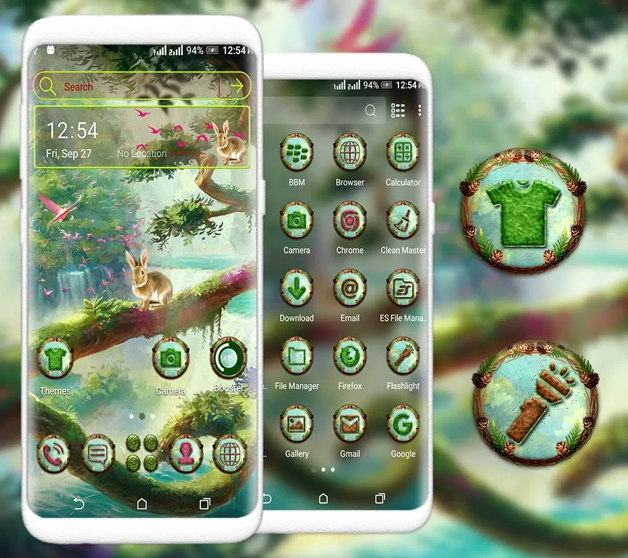 Dream Forest Launcher Theme | Indus Appstore | Screenshot